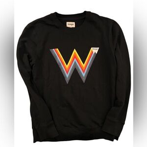 Wrangler Black Crewneck Sweatshirt